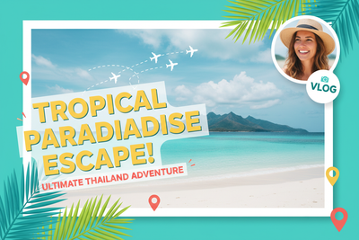 Travel vlog template